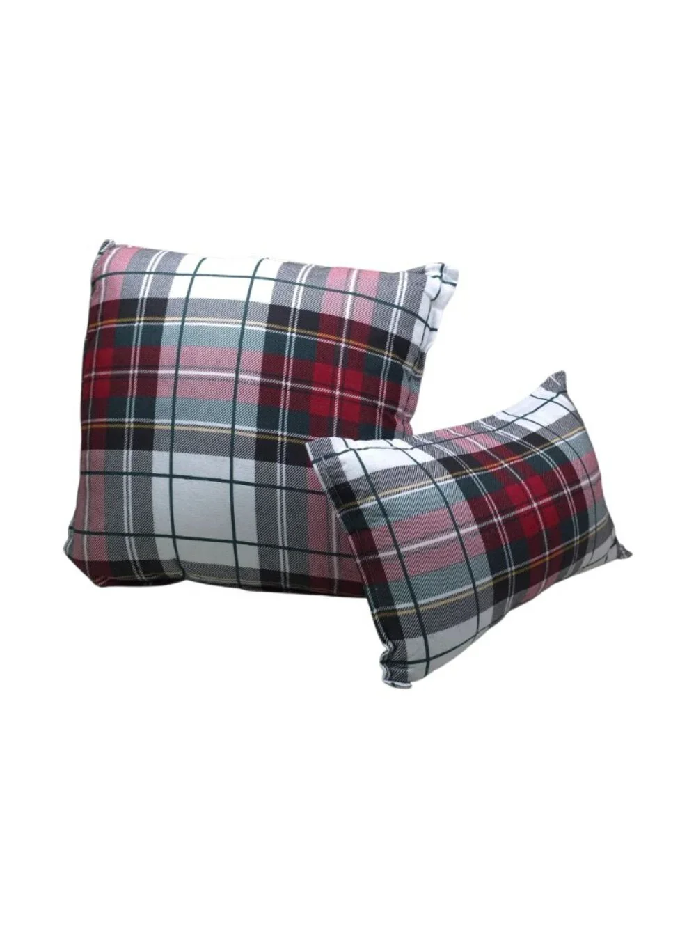 Brooks Brothers Queen 5pack Cotton Flannel Comforter Set with Decorative Pillows